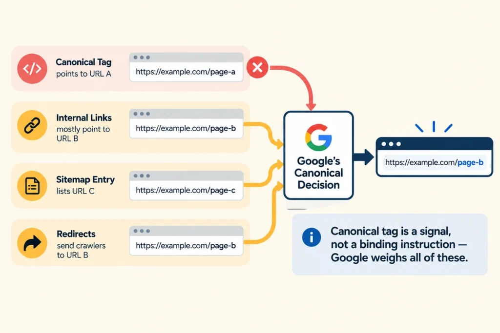 Why Does Google Choose a Different Canonical URL?