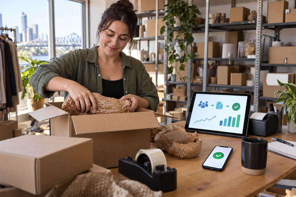 Australian online retailer linking website analytics with enquiries, conversions, and customer revenue